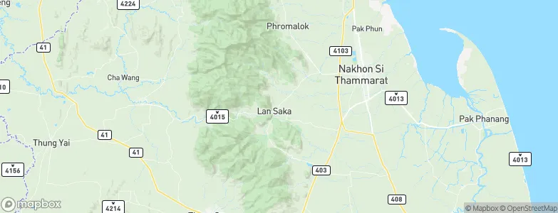 Lan Saka, Thailand Map