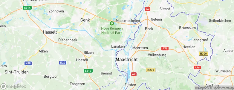 Lanaken, Belgium Map