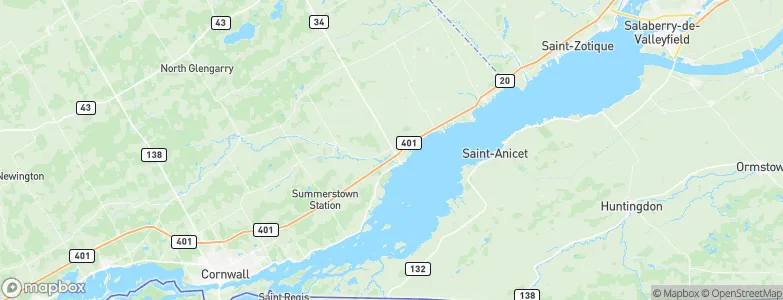 Lancaster, Canada Map