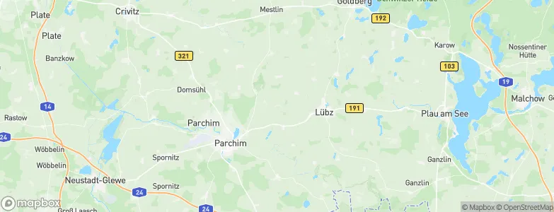 Lancken, Germany Map