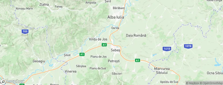 Lancrăm, Romania Map