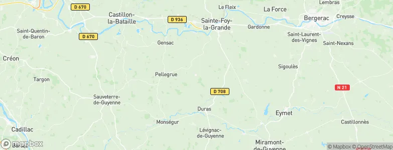 Landerrouat, France Map