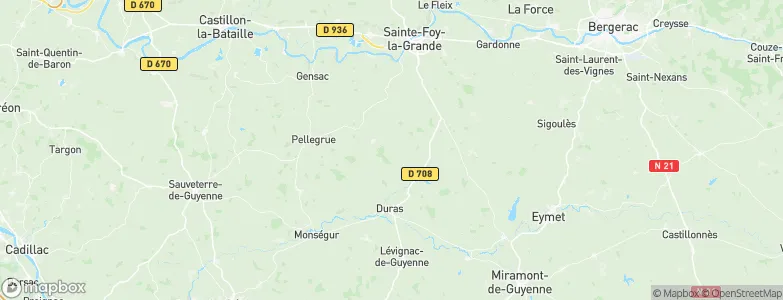 Landerrouat, France Map