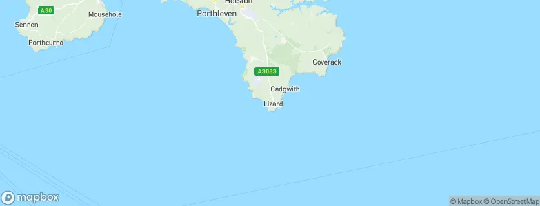 Landewednack, United Kingdom Map