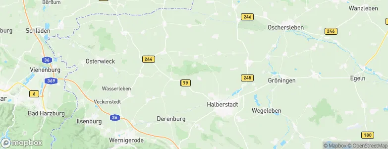 Landkreis Harz, Germany Map