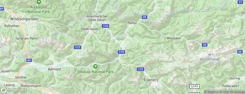 Landl, Austria Map