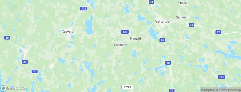 Landsbro, Sweden Map