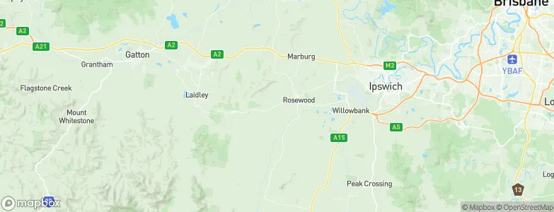 Lanefield, Australia Map