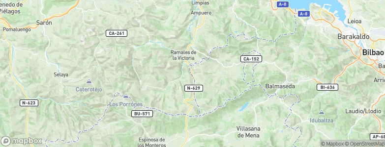 Lanestosa, Spain Map