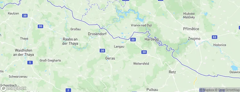 Langau, Austria Map