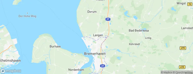 Langen, Germany Map