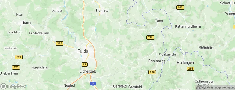 Langenbieber, Germany Map