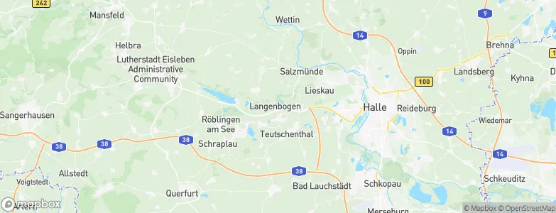 Langenbogen, Germany Map
