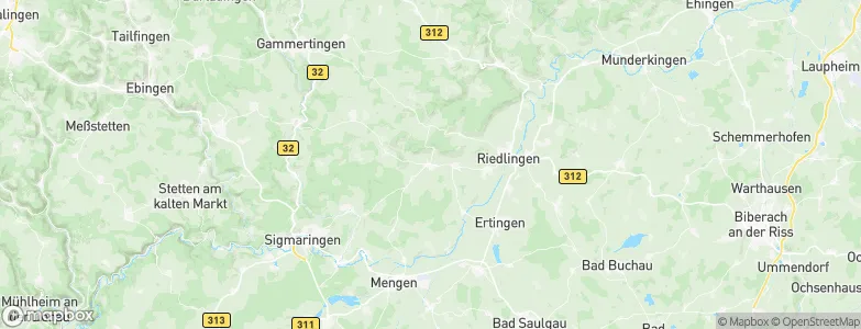 Langenenslingen, Germany Map