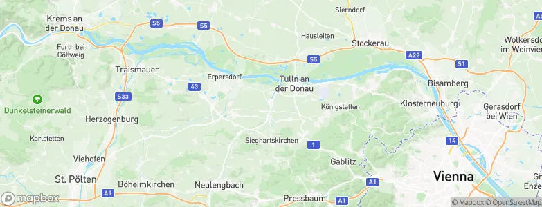 Langenrohr, Austria Map