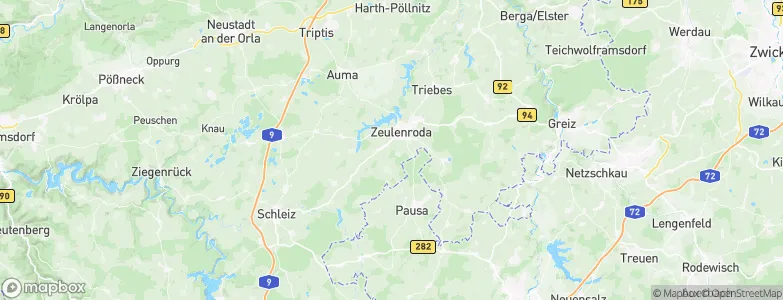 Langenwolschendorf, Germany Map