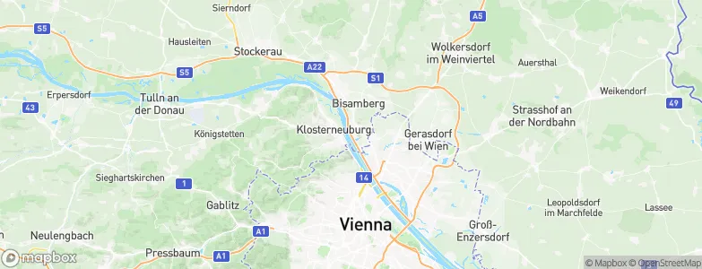 Langenzersdorf, Austria Map