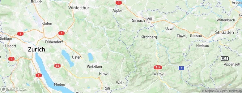 Langfurri, Switzerland Map