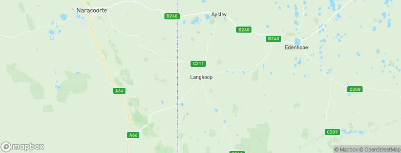 Langkoop, Australia Map