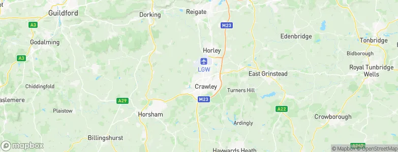 Langley Green, United Kingdom Map