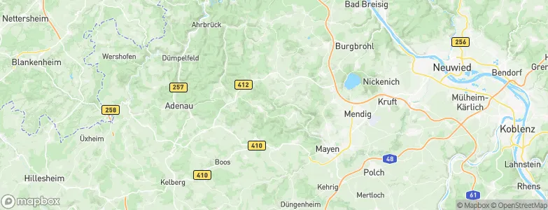 Langscheid, Germany Map