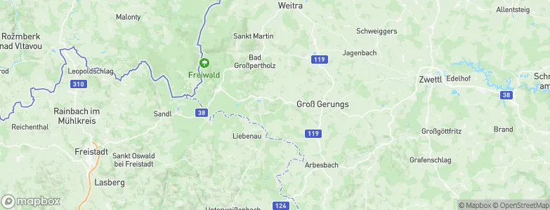 Langschlag, Austria Map