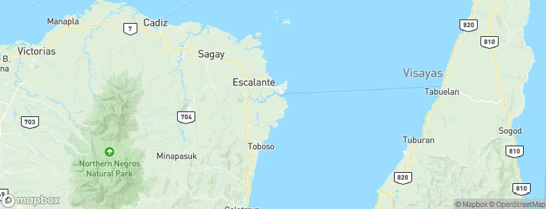 Lañgub, Philippines Map