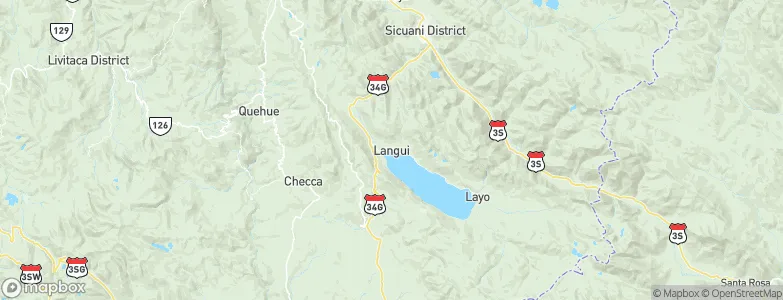 Langui, Peru Map