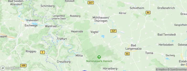 Langula, Germany Map