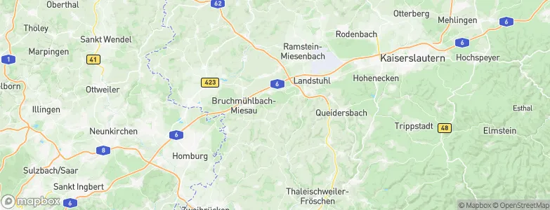 Langwieden, Germany Map