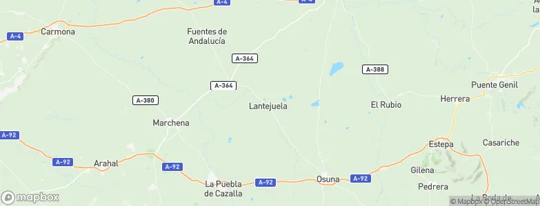 Lantejuela, La, Spain Map