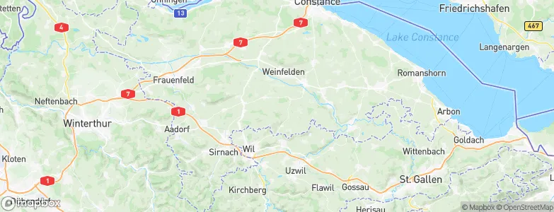 Lanterswil, Switzerland Map
