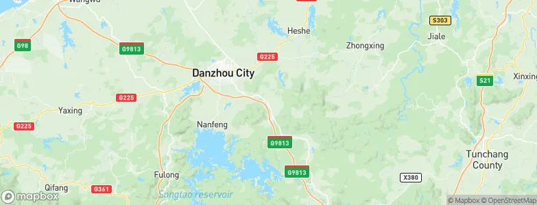 Lanyang, China Map