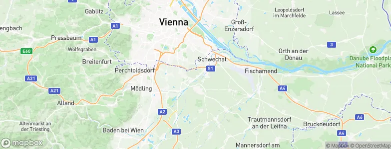 Lanzendorf, Austria Map