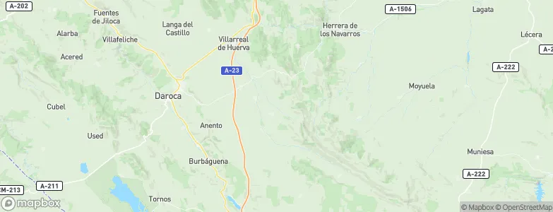 Lanzuela, Spain Map