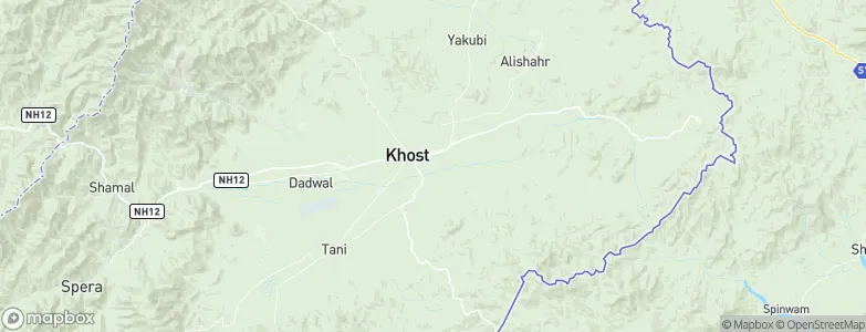 Lanḏay Kêlay, Afghanistan Map