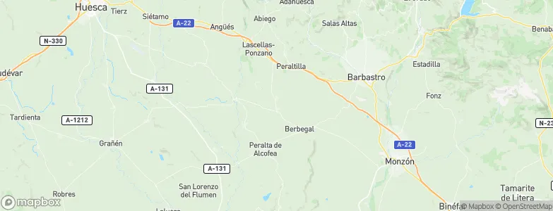 Laperdiguera, Spain Map