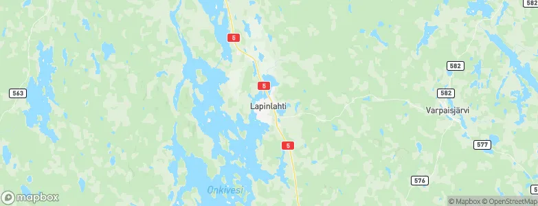 Lapinlahti, Finland Map