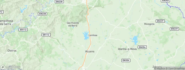 Lardosa, Portugal Map