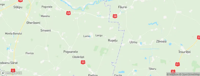 Largu, Romania Map