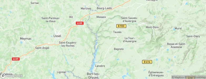 Larodde, France Map