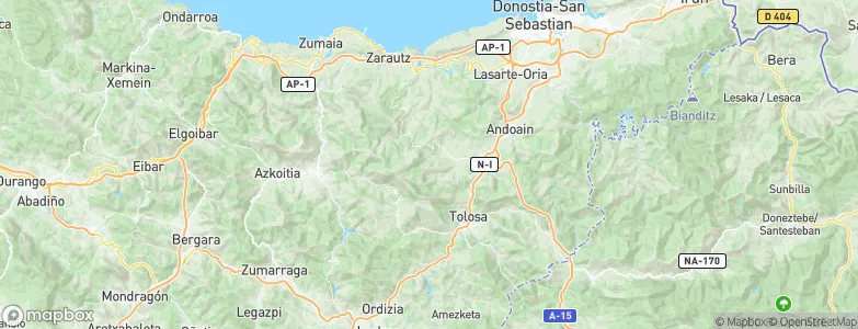 Larraul, Spain Map