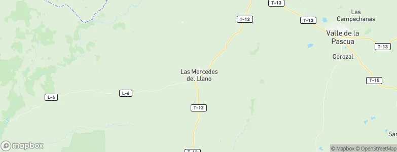 Las Mercedes, Venezuela Map