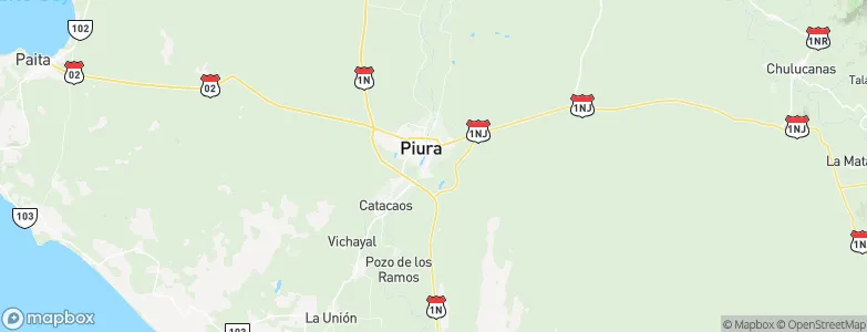 Las Monteros, Peru Map