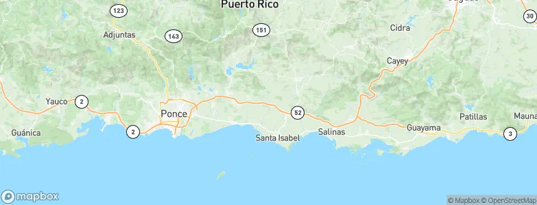 Las Ollas, Puerto Rico Map
