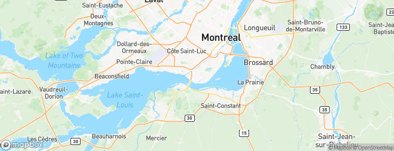 LaSalle, Canada Map