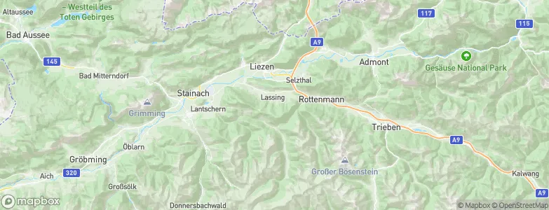 Lassing, Austria Map