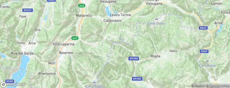Lastebasse, Italy Map