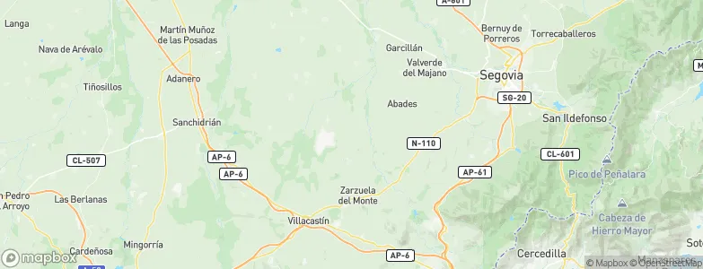 Lastras del Pozo, Spain Map