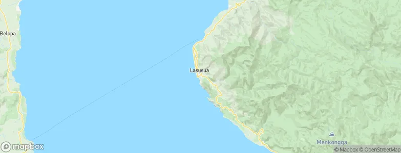 Lasusua, Indonesia Map